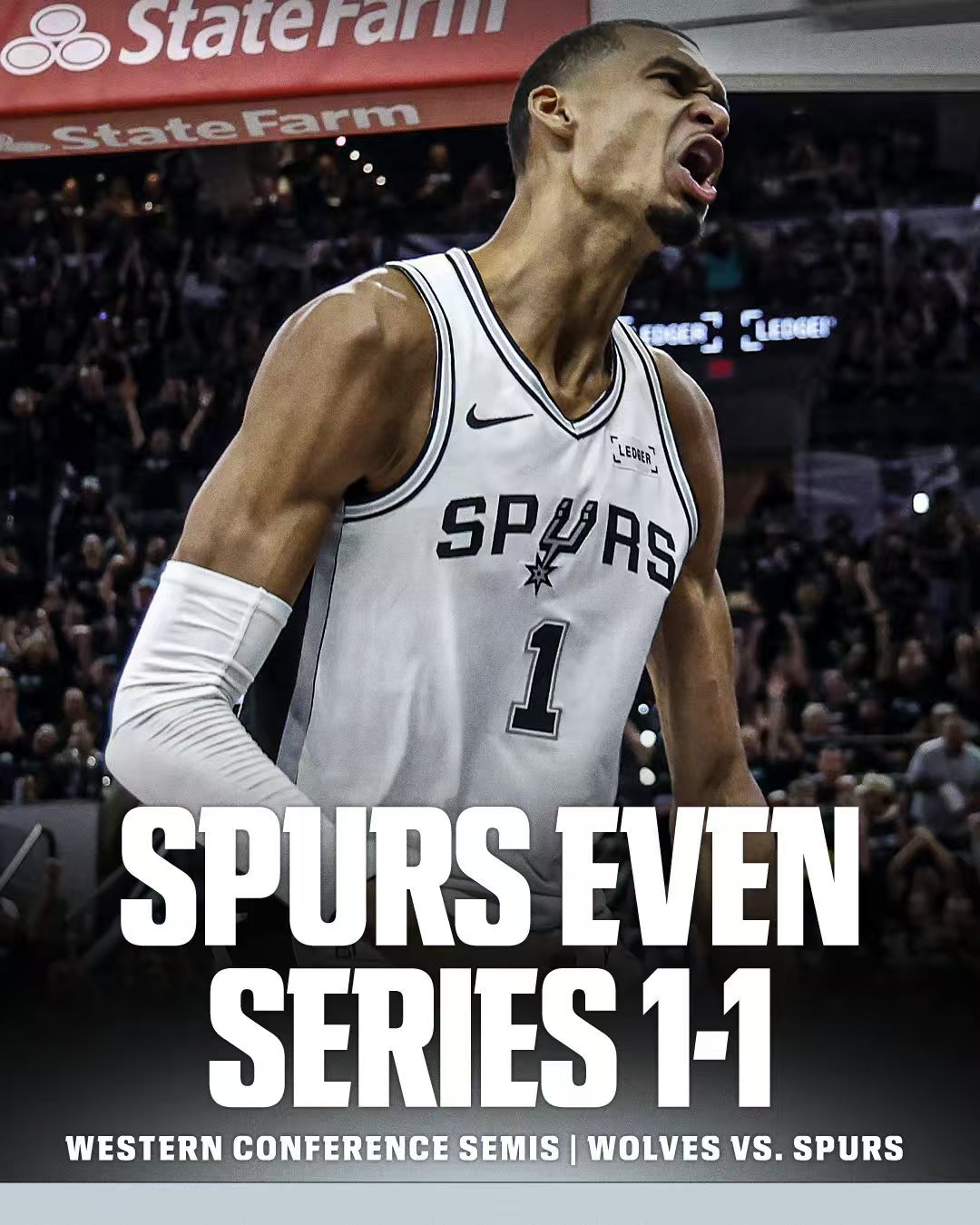Spurs udligner serien, Timberwolves lider deres mest ydmygende nederlag